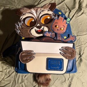Guardians of the galaxy loungefly Backpack with groot and rocket